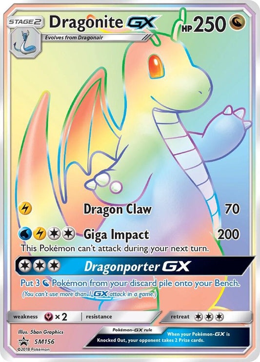 Pokemon - Dragonite GX - SM156 - SM Promos (SMP) - LP