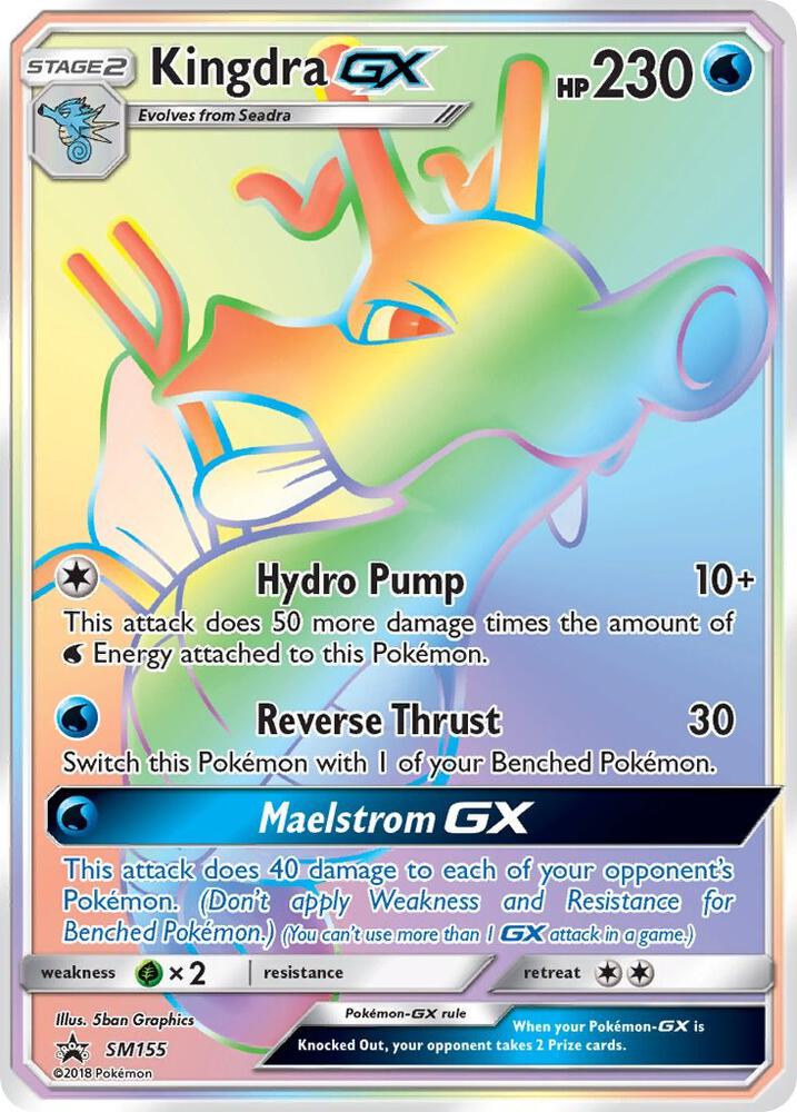 Pokemon - Kingdra GX - SM155 - SM Promos (SMP)