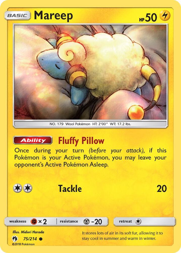 Pokemon - Mareep (75) - SM - Lost Thunder (SM8)
