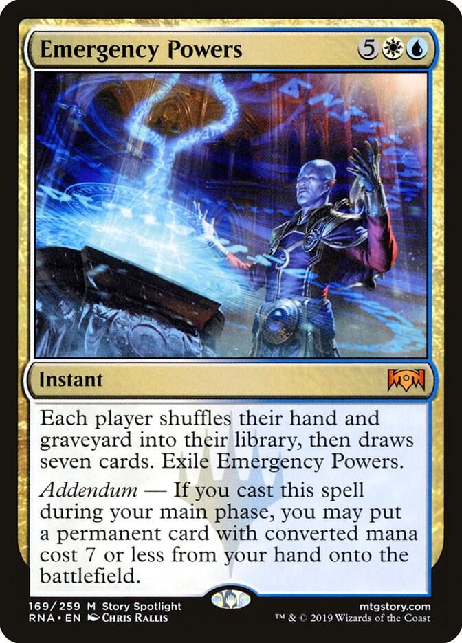 MTG - Emergency Powers - Ravnica Allegiance (RNA)