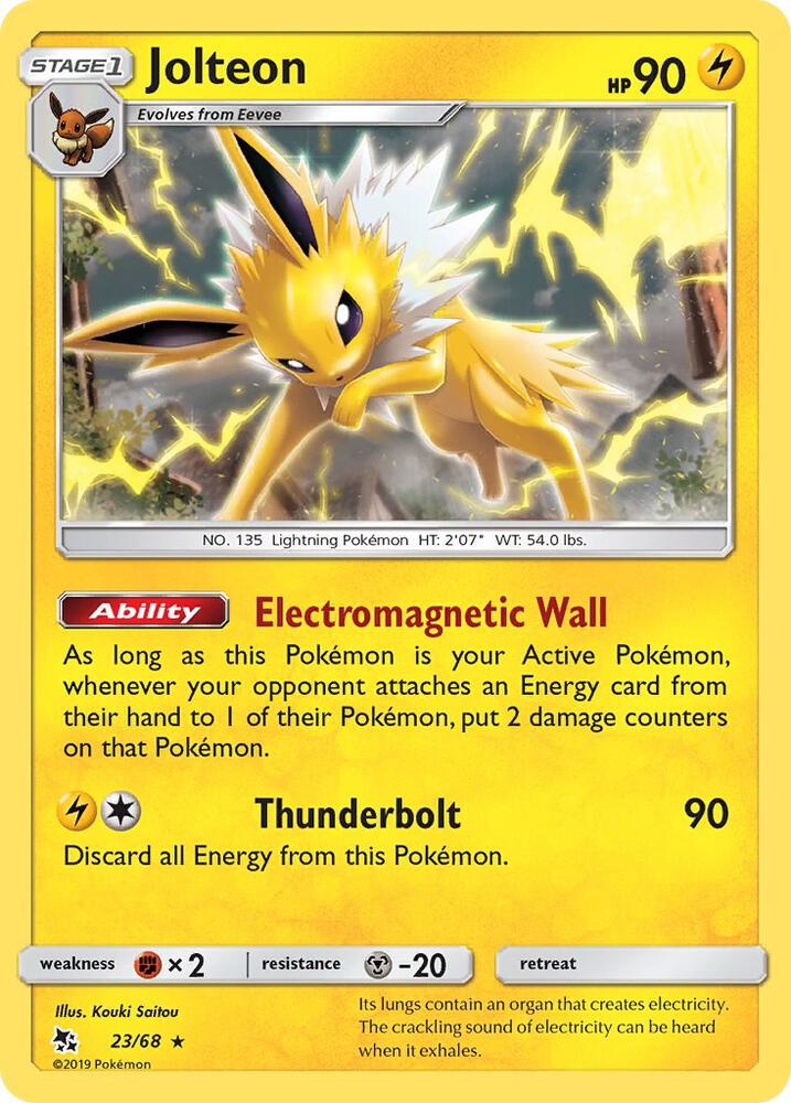 Pokemon - Jolteon - Hidden Fates (HIF)