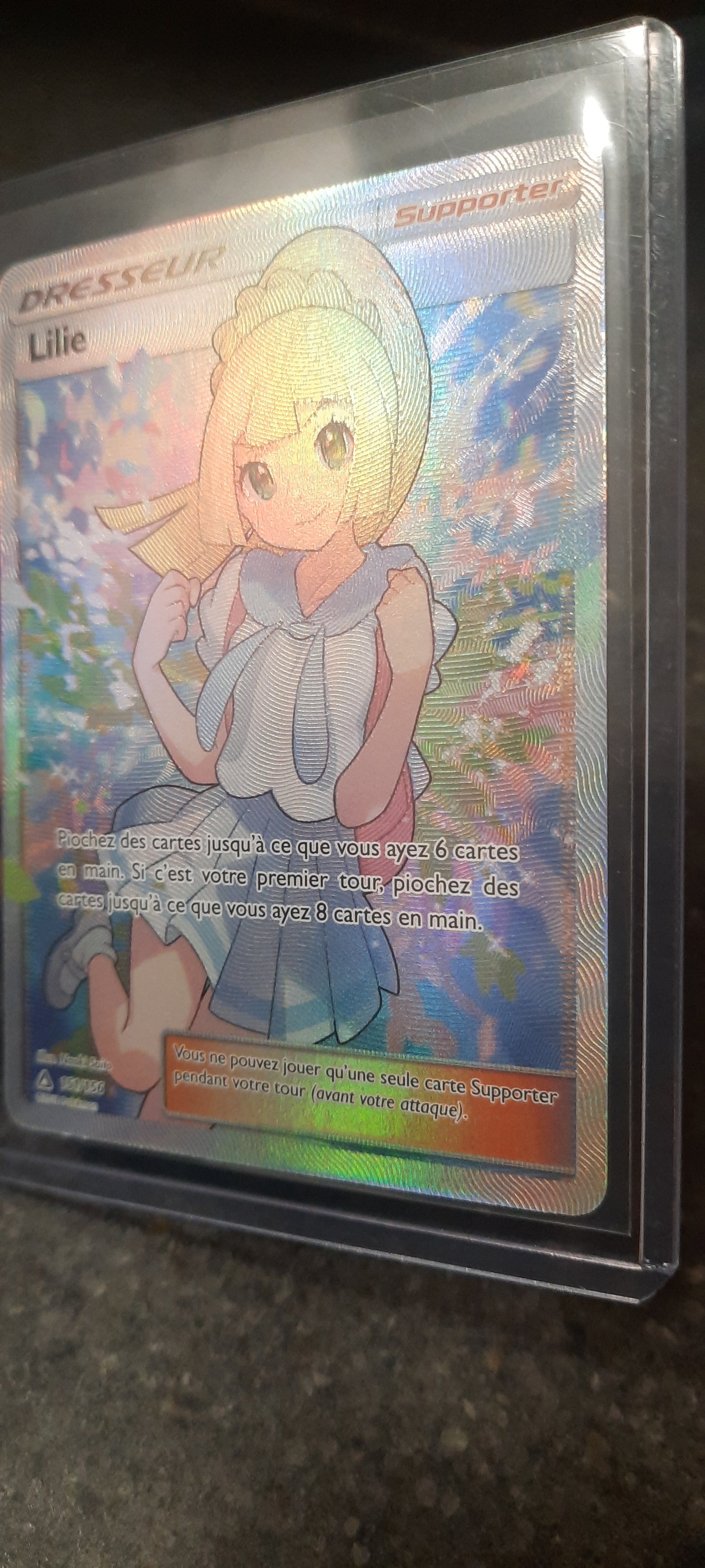 Lilie Trainer FR Dresseur Ultra Prism Full Art Ultra Rare