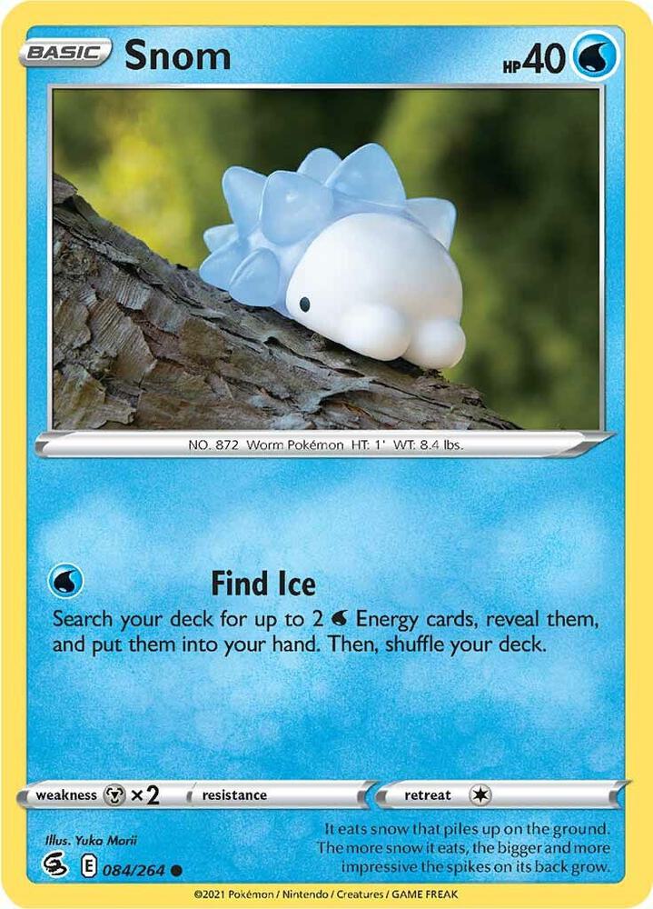 Pokemon - Snom - SWSH08: Fusion Strike (SWSH08) YUKA MORII