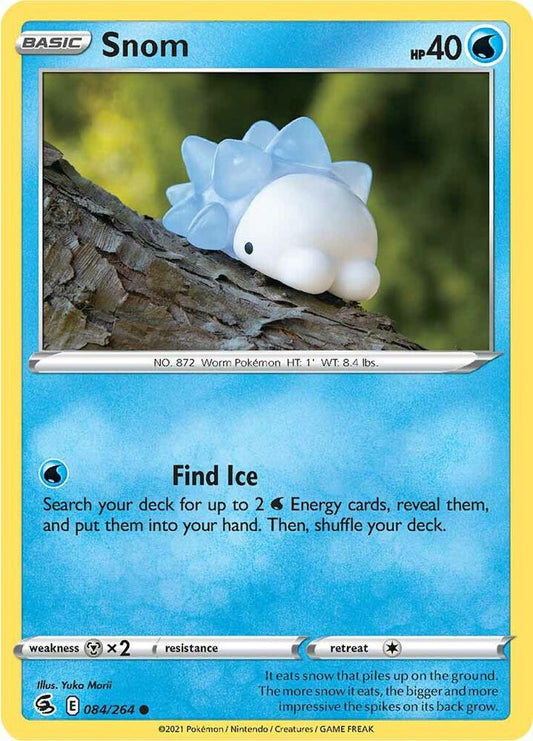Pokemon - Snom - SWSH08: Fusion Strike (SWSH08) YUKA MORII