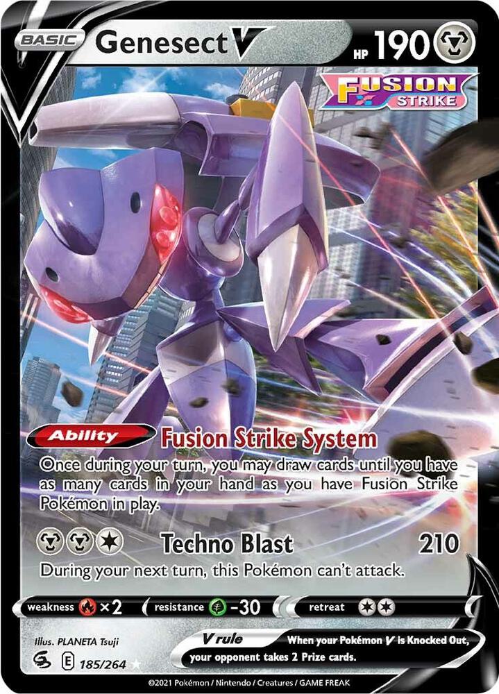 Pokemon - Genesect V - SWSH08: Fusion Strike (SWSH08)