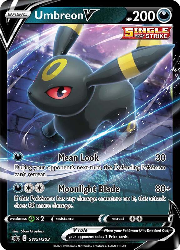 Pokemon - Umbreon V - SWSH203 - SWSH: Sword & Shield Promo Cards (SWSD)