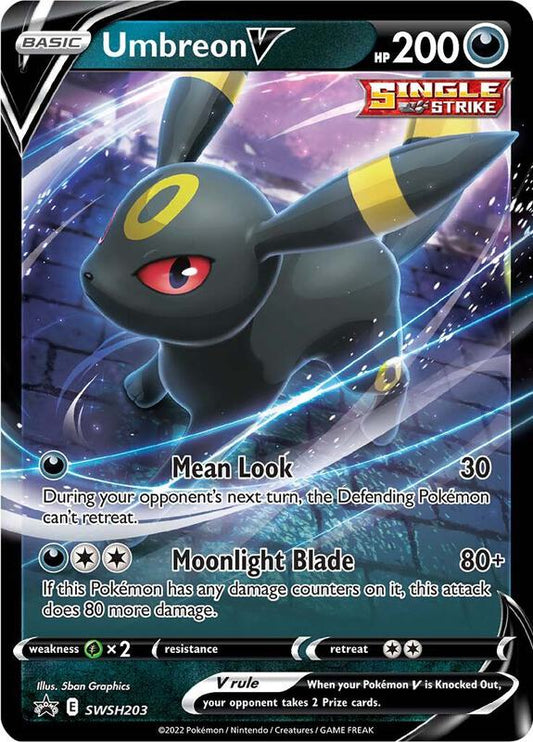 Pokemon - Umbreon V - SWSH203 - SWSH: Sword & Shield Promo Cards (SWSD)