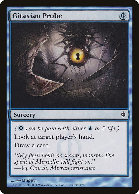 MTG - Gitaxian Probe - New Phyrexia (NPH)