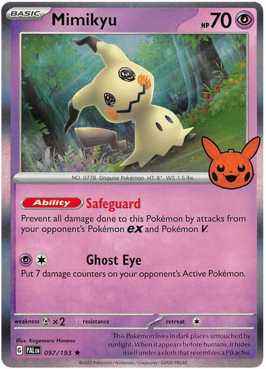 Pokemon - Mimikyu - Trick or Trade BOOster Bundle 2023 (TTBB23)