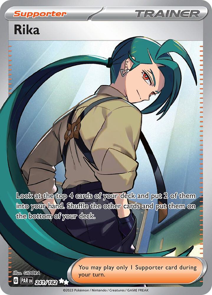 Pokemon - Rika - 241/182 - SV04: Paradox Rift (PAR)