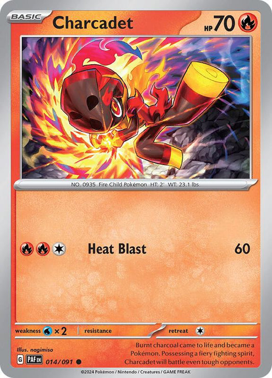 Pokemon - Charcadet - 014/091 - SV: Paldean Fates (PAF)