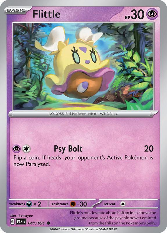 Pokemon - Flittle - 041/091 - SV: Paldean Fates (PAF) Reverse Holofoil