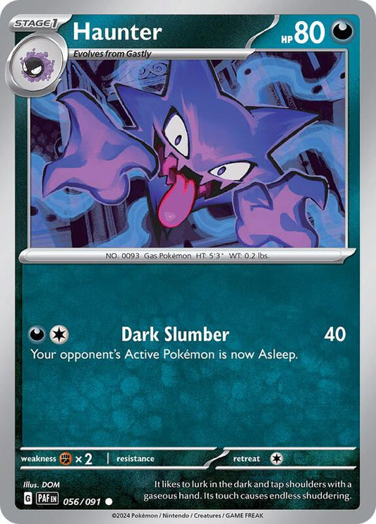 Pokemon - Haunter - SV: Paldean Fates (PAF) Reverse Holofoil