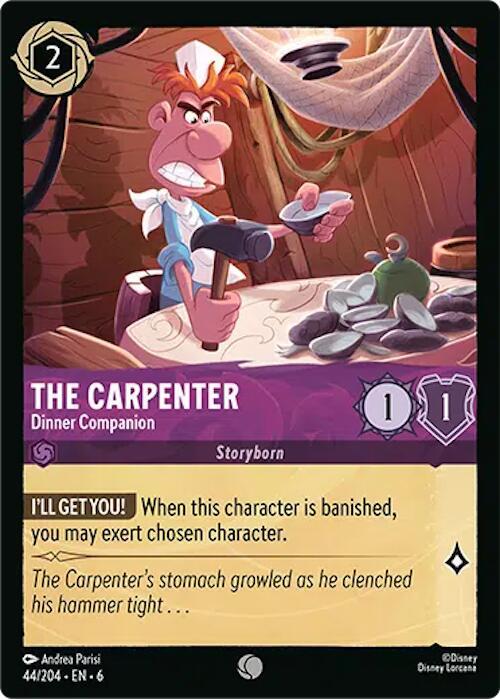 Lorcana - The Carpenter - Dinner Companion - Azurite Sea (6)