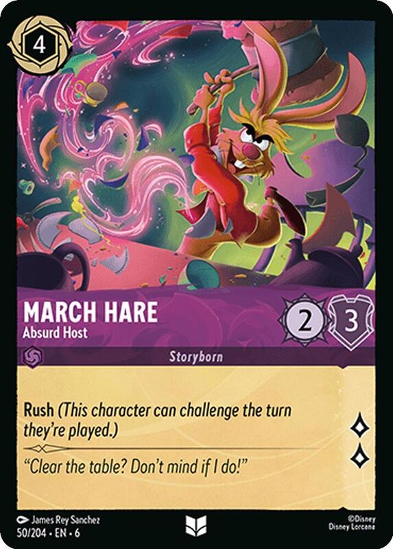 Lorcana - March Hare - Absurd Host - Azurite Sea (6)