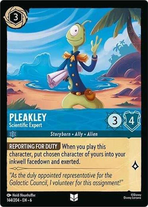 Lorcana - Pleakley - Scientific Expert - Azurite Sea (6)