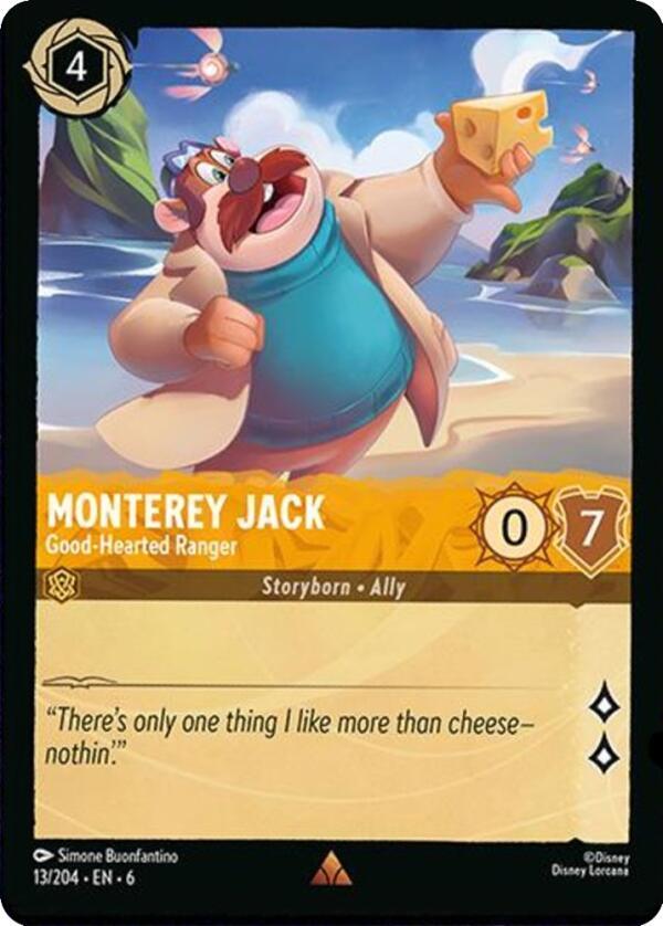 Lorcana - Monterey Jack - Good-Hearted Ranger - Azurite Sea (6)