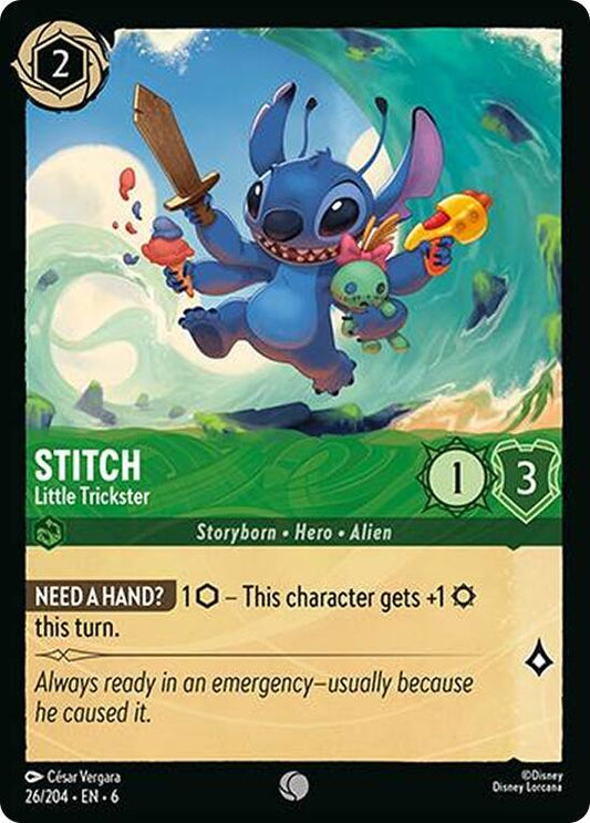 Lorcana - Stitch - Little Trickster - Azurite Sea (6)