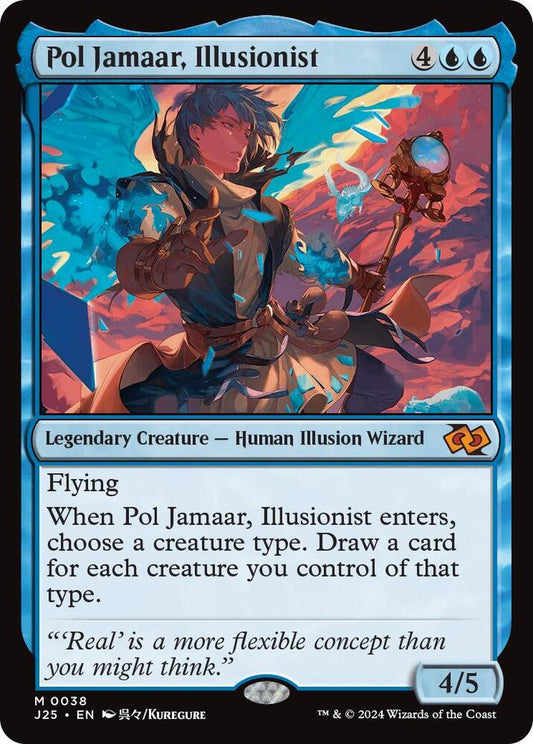 MTG - Pol Jamaar, Illusionist (Anime) - Foundations Jumpstart (J25)