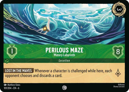Lorcana - Perilous Maze - Watery Labyrinth - Azurite Sea (6)