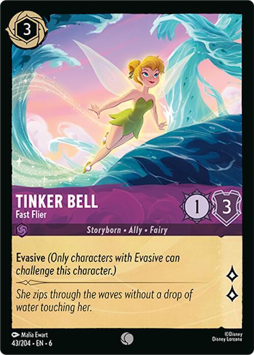 Lorcana - Tinker Bell - Fast Flier - Azurite Sea (6)
