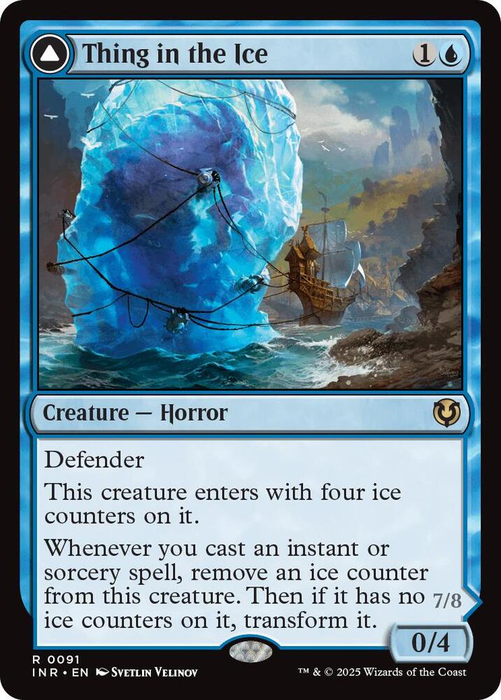 MTG - Thing in the Ice - Innistrad Remastered (INR)