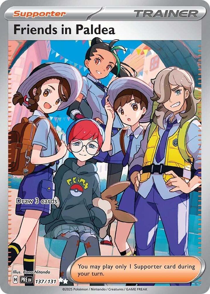 Pokemon - Friends in Paldea - 137/131 - SV: Prismatic Evolutions (PRE)