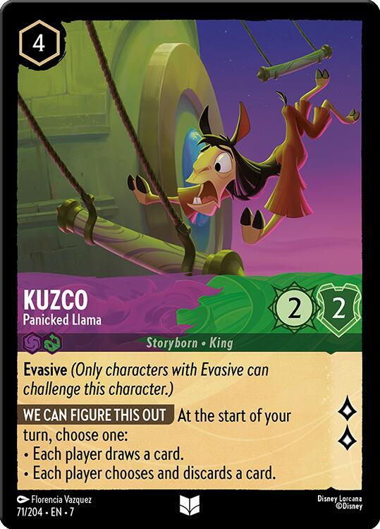 Lorcana - Kuzco - Panicked Llama - Archazia's Island (7)