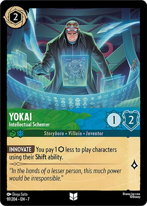 Lorcana - Yokai - Intellectual Schemer - Archazia's Island (7)