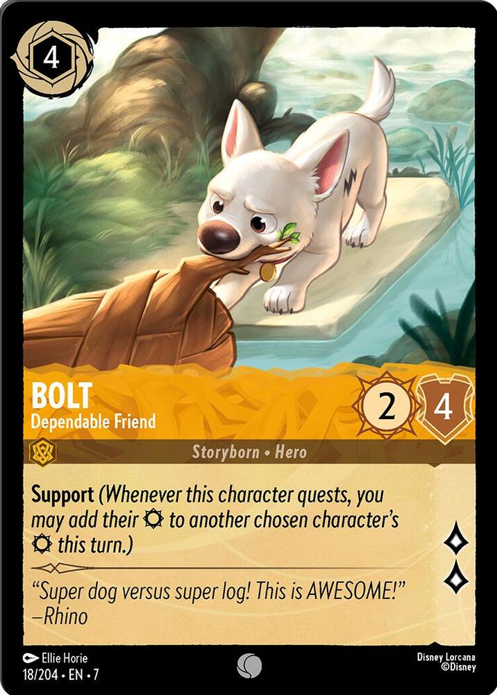 Lorcana - Bolt - Dependable Friend - Archazia's Island (7)
