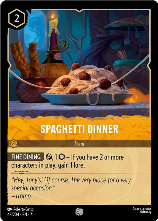Lorcana - Spaghetti Dinner - Archazia's Island (7)