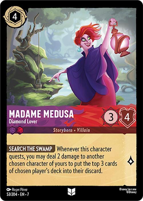 Lorcana - Madame Medusa - Diamond Lover - Archazia's Island (7)