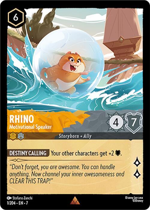 Lorcana - Rhino - Motivational Speaker - Archazia's Island (7)