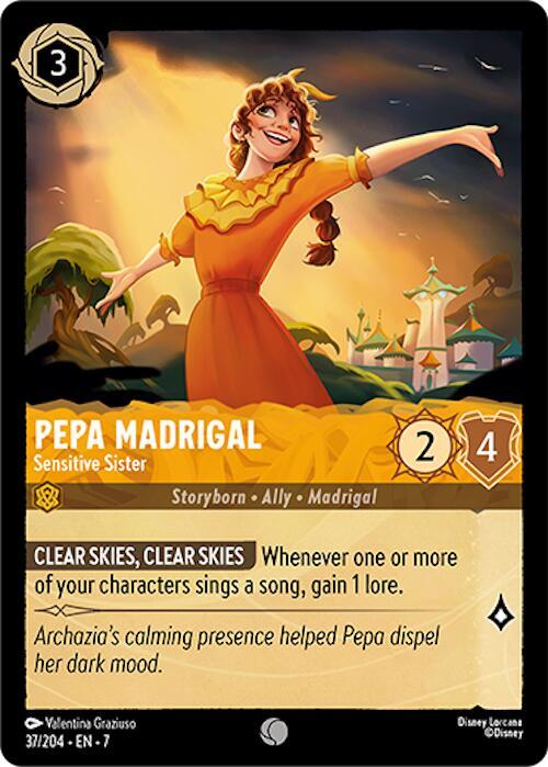 Lorcana - Pepa Madrigal - Sensitive Sister - Archazia's Island (7)