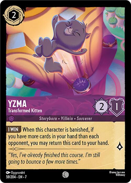 Lorcana - Yzma - Transformed Kitten - Archazia's Island (7)