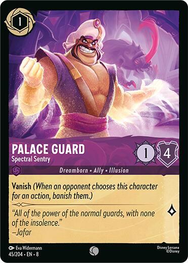 Lorcana - Palace Guard - Spectral Sentry - Reign of Jafar (8)