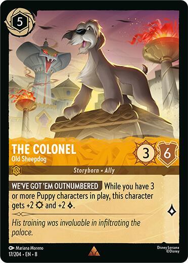 Lorcana - The Colonel - Old Sheepdog - Reign of Jafar (8)