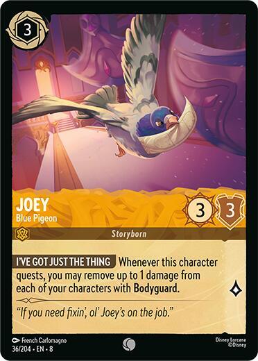 Lorcana - Joey - Blue Pigeon - Reign of Jafar (8)