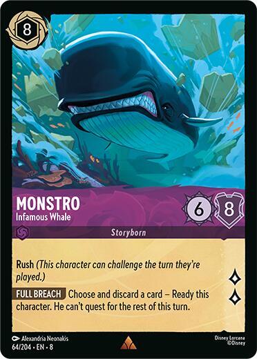 Lorcana - Monstro - Infamous Whale - Reign of Jafar (8)