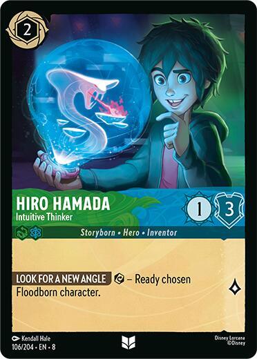 Lorcana - Hiro Hamada - Intuitive Thinker - Reign of Jafar (8)
