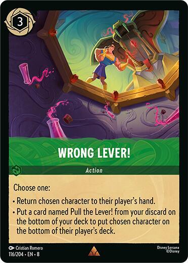 Lorcana - Wrong Lever! - Reign of Jafar (8)