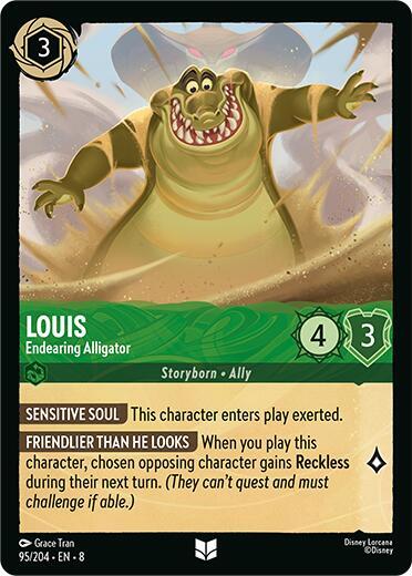 Lorcana - Louis - Endearing Alligator - Reign of Jafar (8)