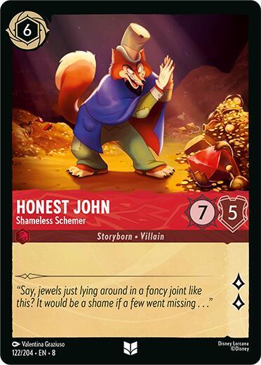 Lorcana - Honest John - Shameless Schemer - Reign of Jafar (8)