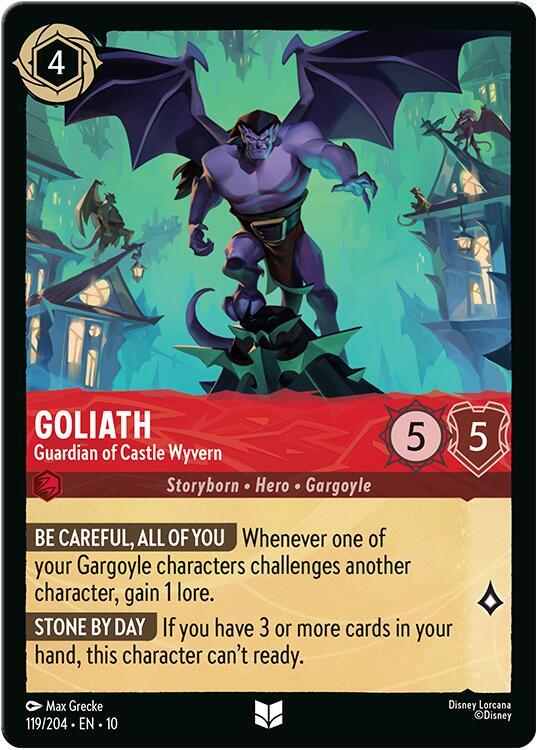 Lorcana - Goliath - Guardian of Castle Wyvern - Whispers in the Well (10)