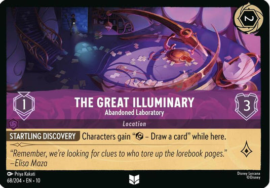 Lorcana - The Great Illuminary - Abandoned Laboratory - Whispers in the Well (10)