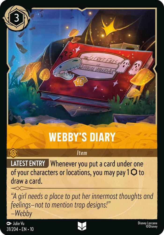 Lorcana - Webby's Diary - Whispers in the Well (10)