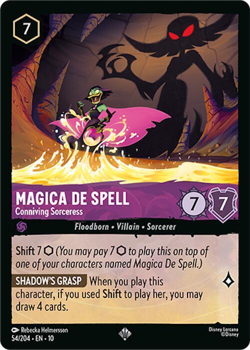 Lorcana - Magica De Spell - Conniving Sorceress - Whispers in the Well (10)