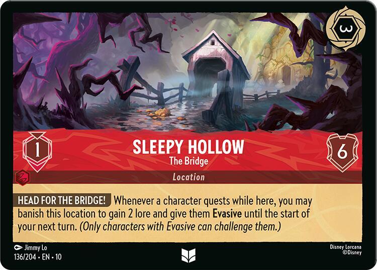Lorcana - Sleepy Hollow - The Bridge - Whispers in the Well (10)