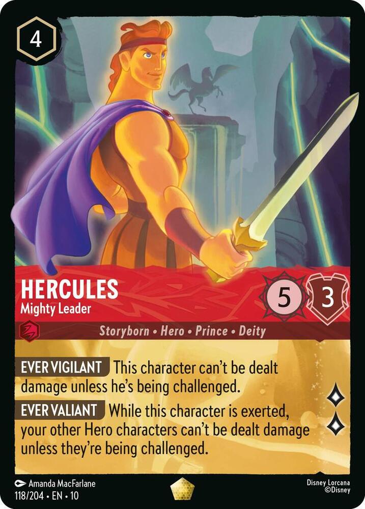 Lorcana - Hercules - Mighty Leader - Whispers in the Well (10)