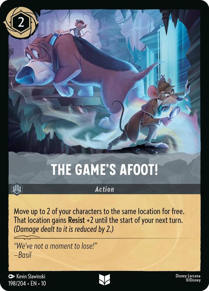 Lorcana - The Game's Afoot! - Whispers in the Well (10) Cold Foil